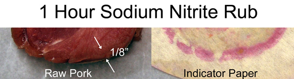 raw meat nitrite rub
