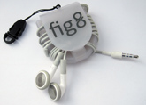 fig 8 earphone cord organizer