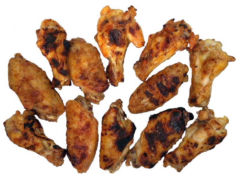 grilled chicken wings
