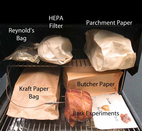 bags in smoker