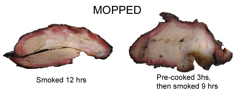 mopped pork smoke ring