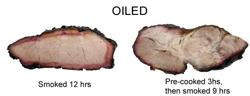 oiled mustard smoke ring