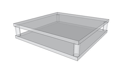 sandwich thermal mass plates